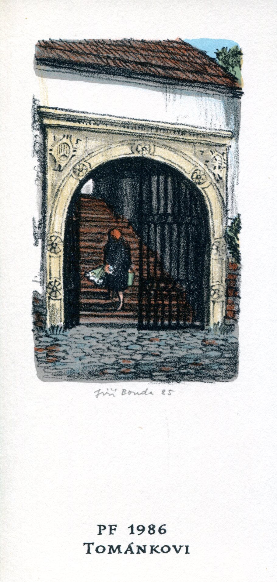 Bouda, Jiří - PF 1986 Tománkovi