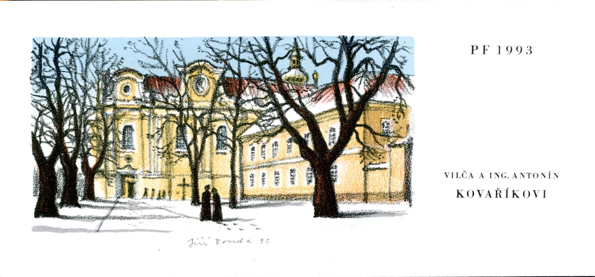 Bouda, Jiří - PF 1993 Vilča a Ing. Antonín Kovaříkovi