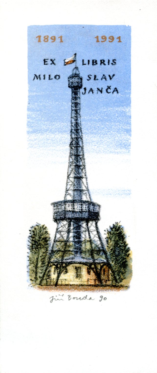 Bouda, Jiří - Exlibris Miloslav Janča