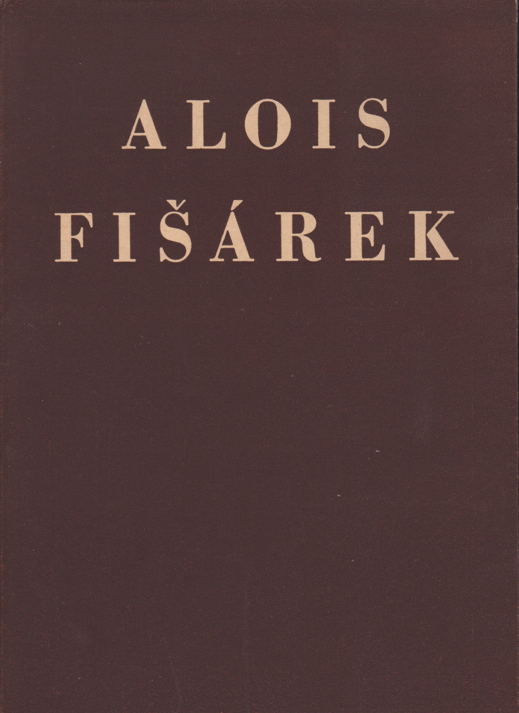 Obrazy a kresby Aloise Fišárka (podpis)