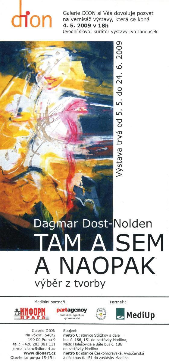 Dagmar Dost-Nolden: Tam a sem a naopak (podpis)
