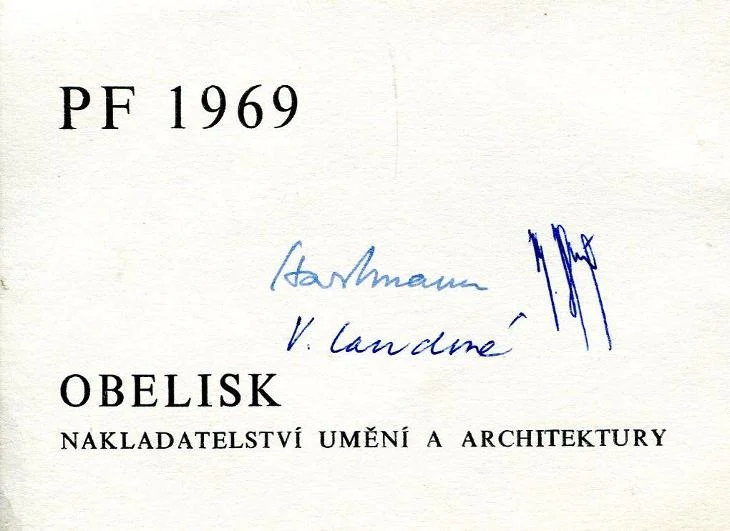 PF 1969 Obelisk (podpis)