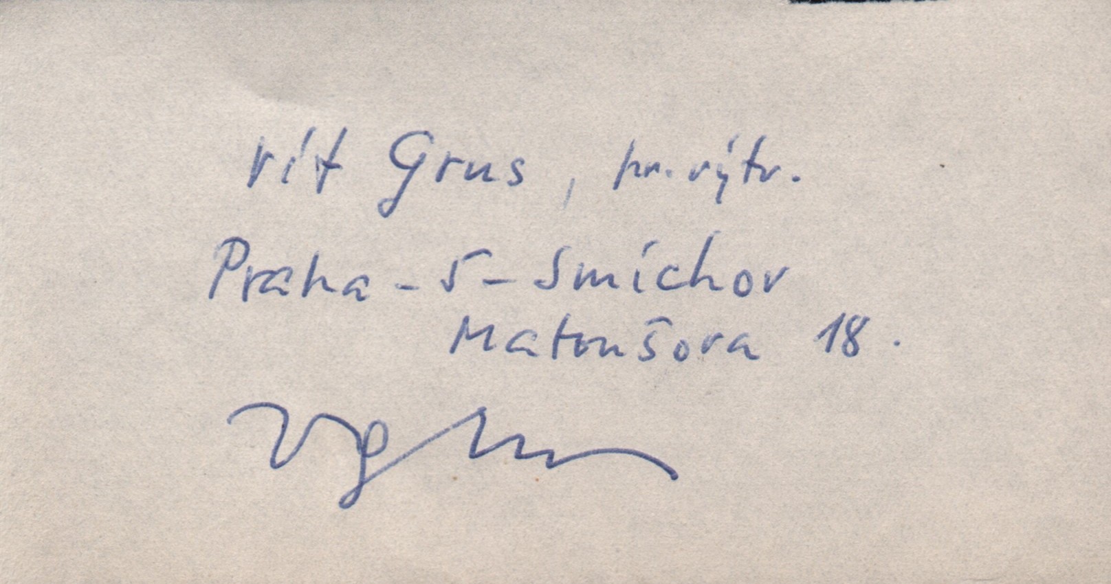 Vít Grus (podpis)