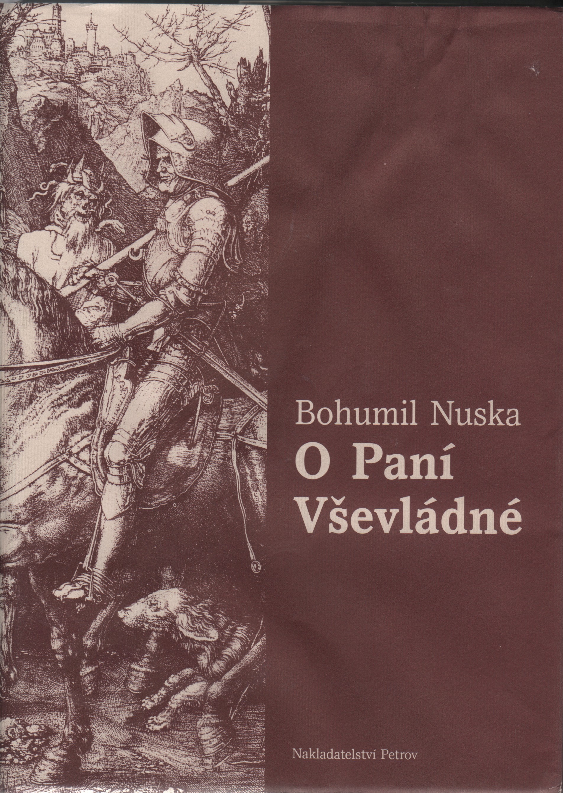 Nuska, Bohumil - O Paní Vševládné (podpis)