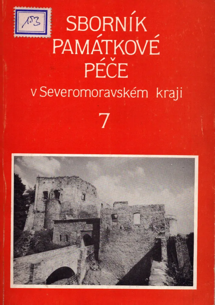 Sborník památkové péče v Severomoravském kraji