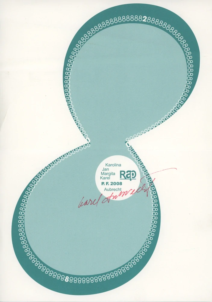 Aubrecht, Karel - P. F. 2008 (podpis)