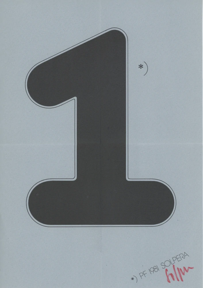 Jan Solpera - PF 1981 (podpis)