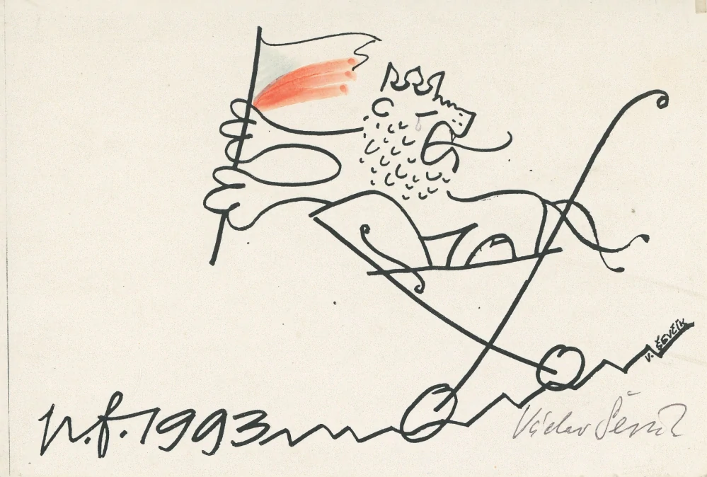 Václav Ševčík - p. f. 1993 (podpis)