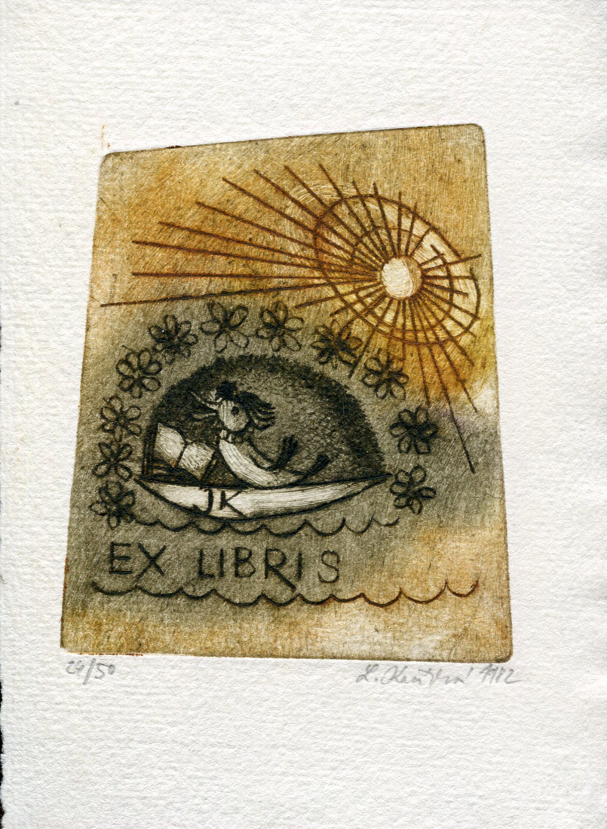 Kačírková, Ludmila - Exlibris JK