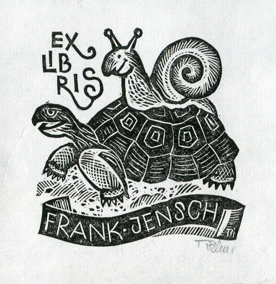 Richter, Wilhelm - Exlibris Frank Jensch