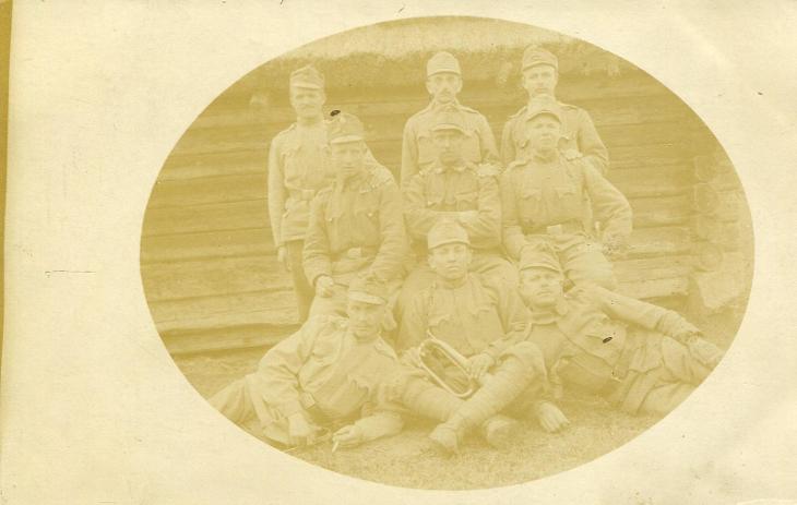 Vojáci - K.u.k. Infanterieregiment Kaiser / Polní pošta / Feldpost