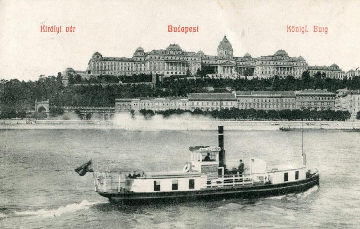 Budapest / Budapešť (Maďarsko) - loď, parník