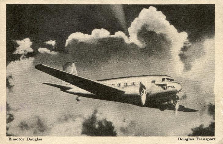 Letadlo - Bimotor Douglas