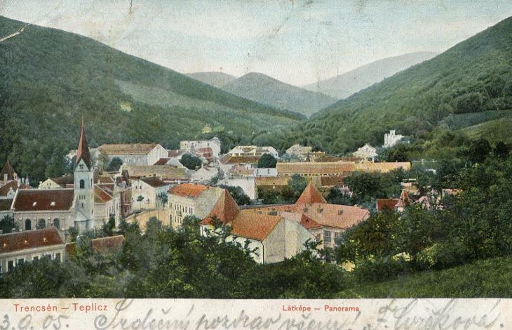 Trenčianské Teplice / Trencsénteplicz (Slovensko)