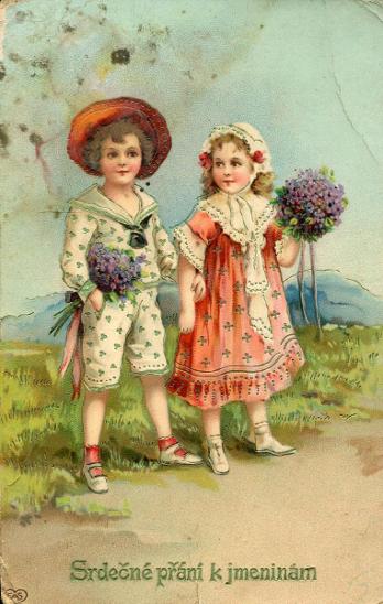Srdečné přání k jmeninám