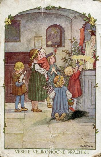 Velikonoce - Vesele Velikonočne Praznike - Pauli Ebner 