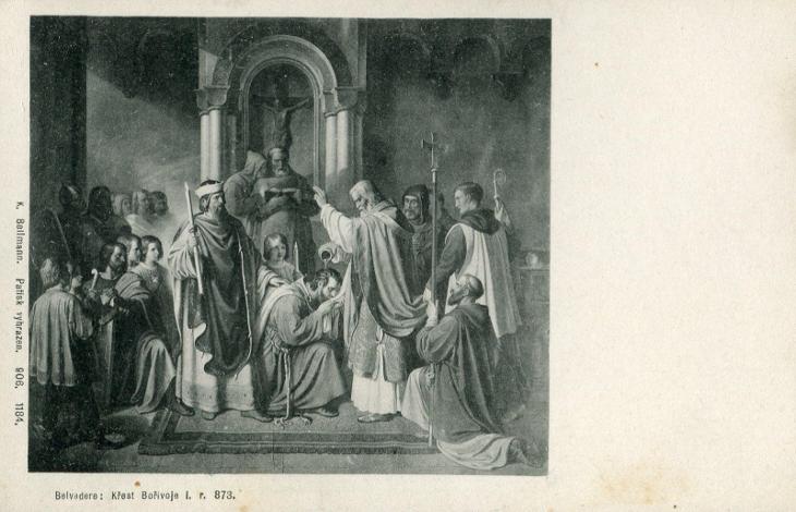 Belvedere: Křest Bořivoje I.