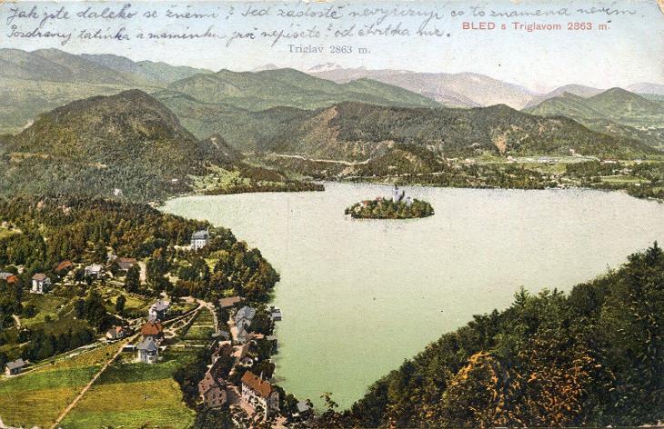 Bled (Slovinsko) k.u.k. Milita... Laibach / Polní pošta / Feldpost