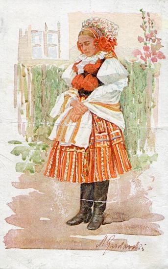 Gardavská, M. - Slováci z Vlčnova (Uherský Brod) - kroj