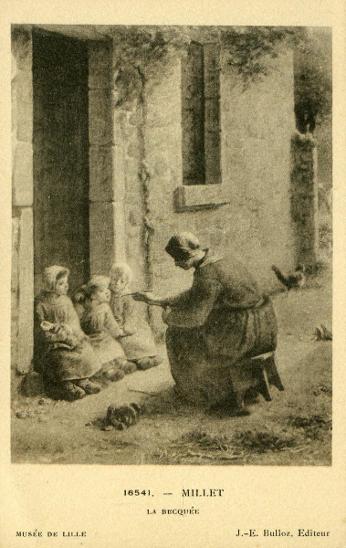 Millet, Jean-François - La Becquée