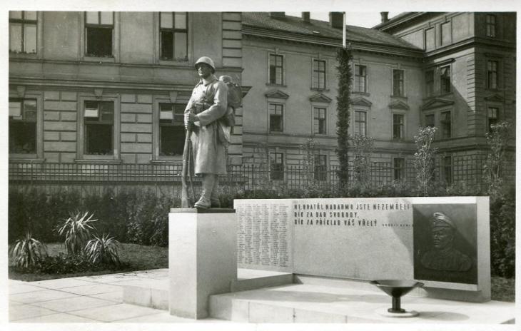 Hradec Králové - razítko 20. výročí P.PL 4 P.V. (Hradec Králové)