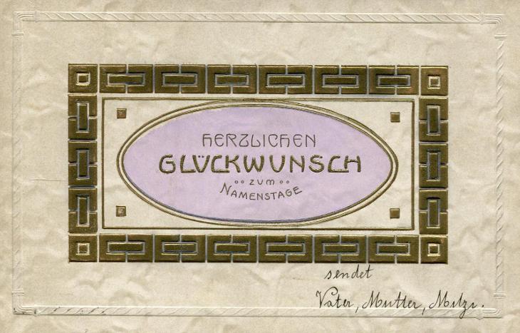 Přání - Glückwunsch