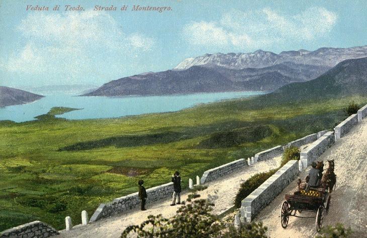 Strada di Montenegro (Černá Hora) - kůň, koně