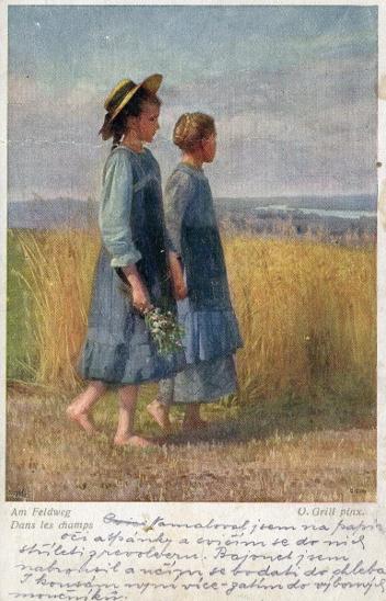 Grill, O. - Am Feldweg