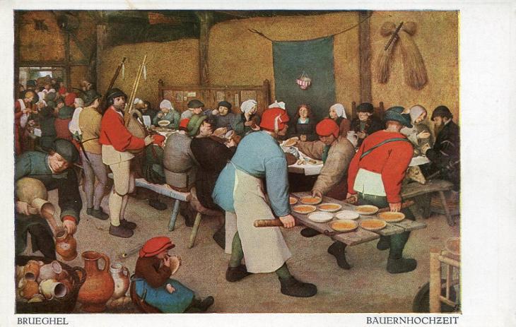 Brueghel, Peter - Bauernhochzeit 