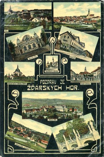 Pozdrav ze Žďárských hor (Žďár nad Sázavou)