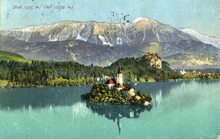 Bled (Slovinsko) - Bledské jezero, ostrov, hora Stol