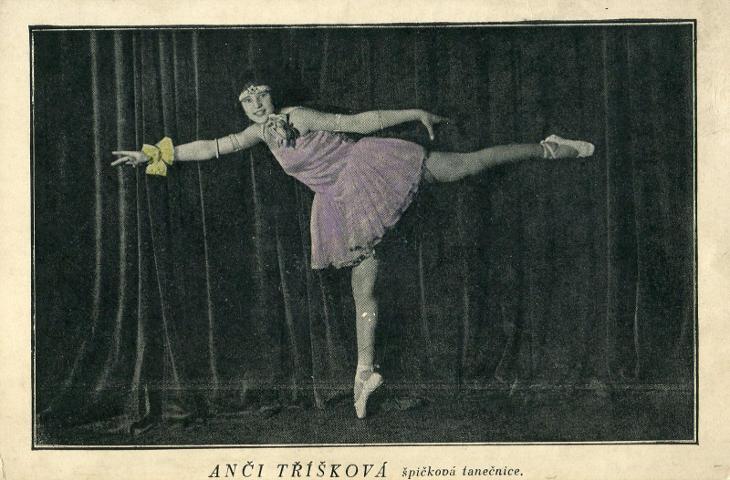 Anči Tříšková - špičková tančnice