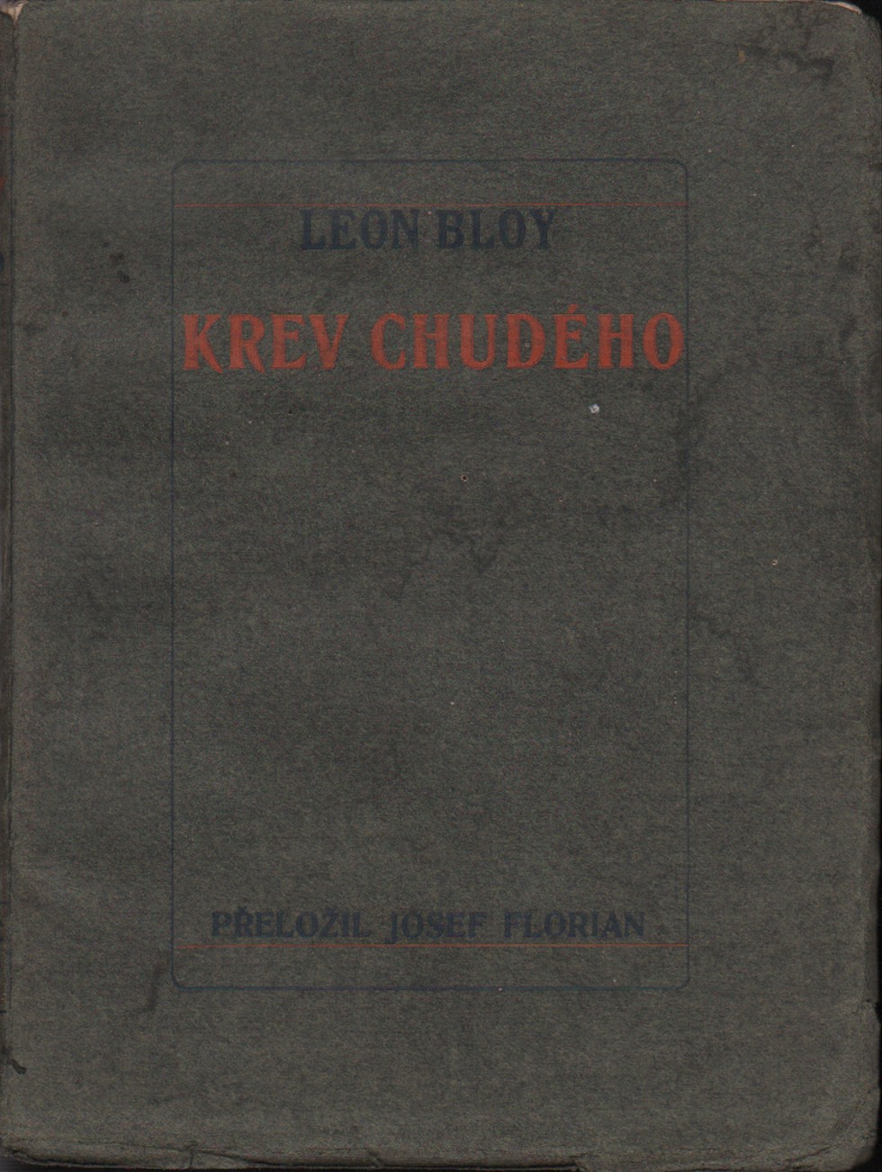 Bloy, Leon - Krev chudého (podpis)