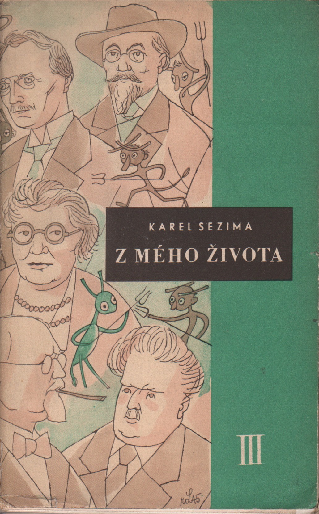 Sezima, Karel - Z mého života (podpis)