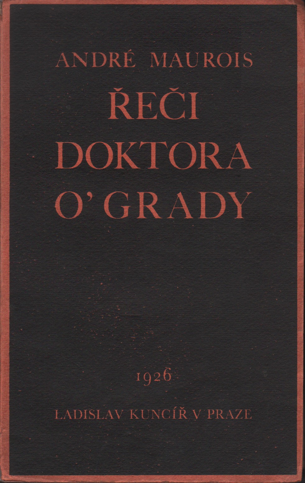 Maurois, André - Řeči doktora O´Grady (podpis)