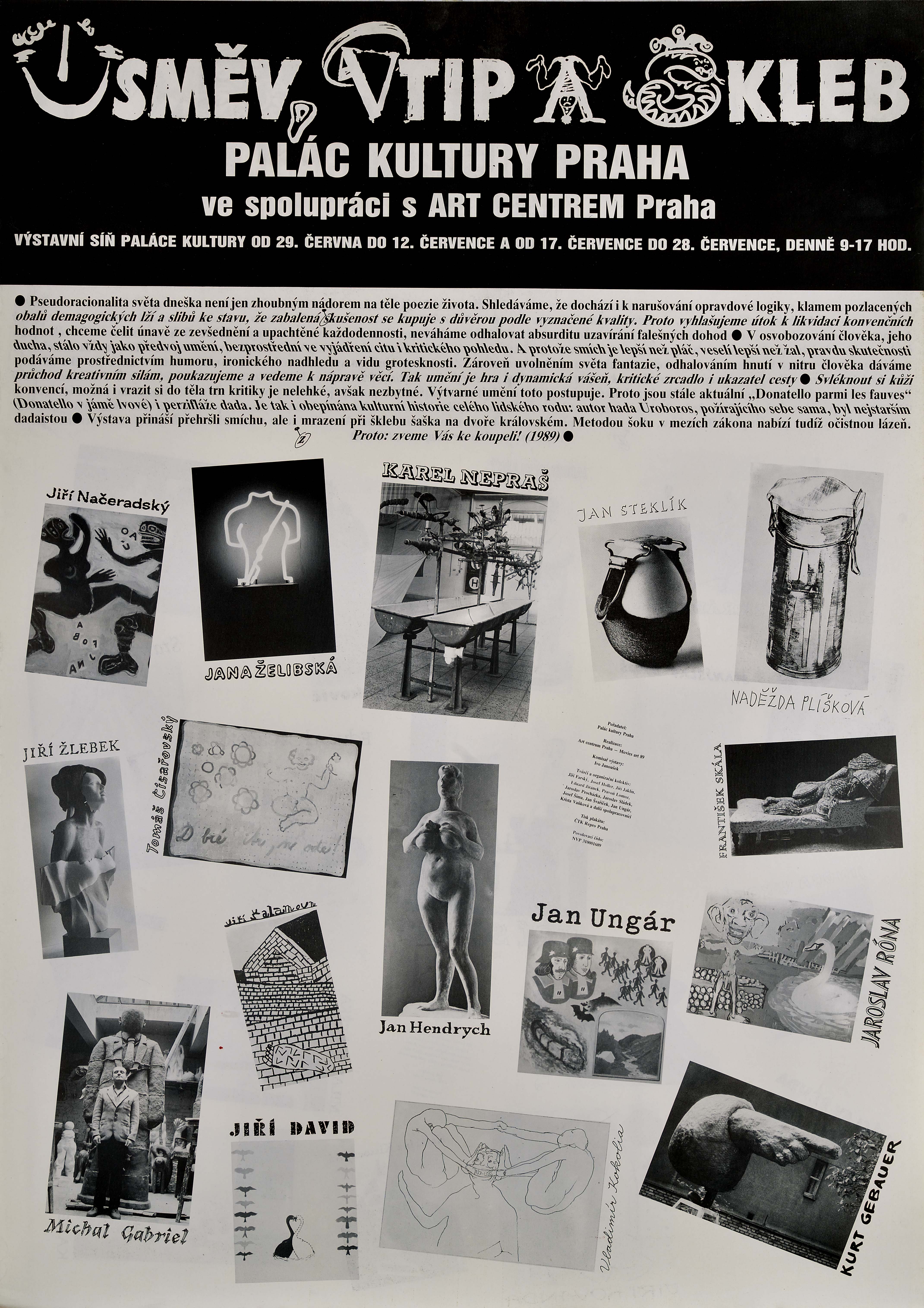 Úsměv, vtip a škleb