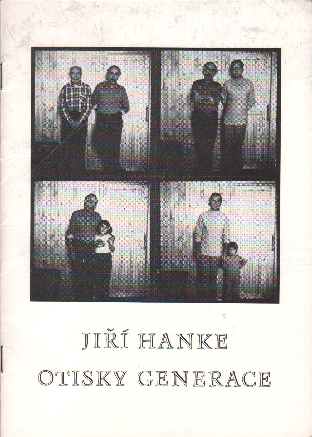 Jiří Hanke: Otisky generace (podpis)