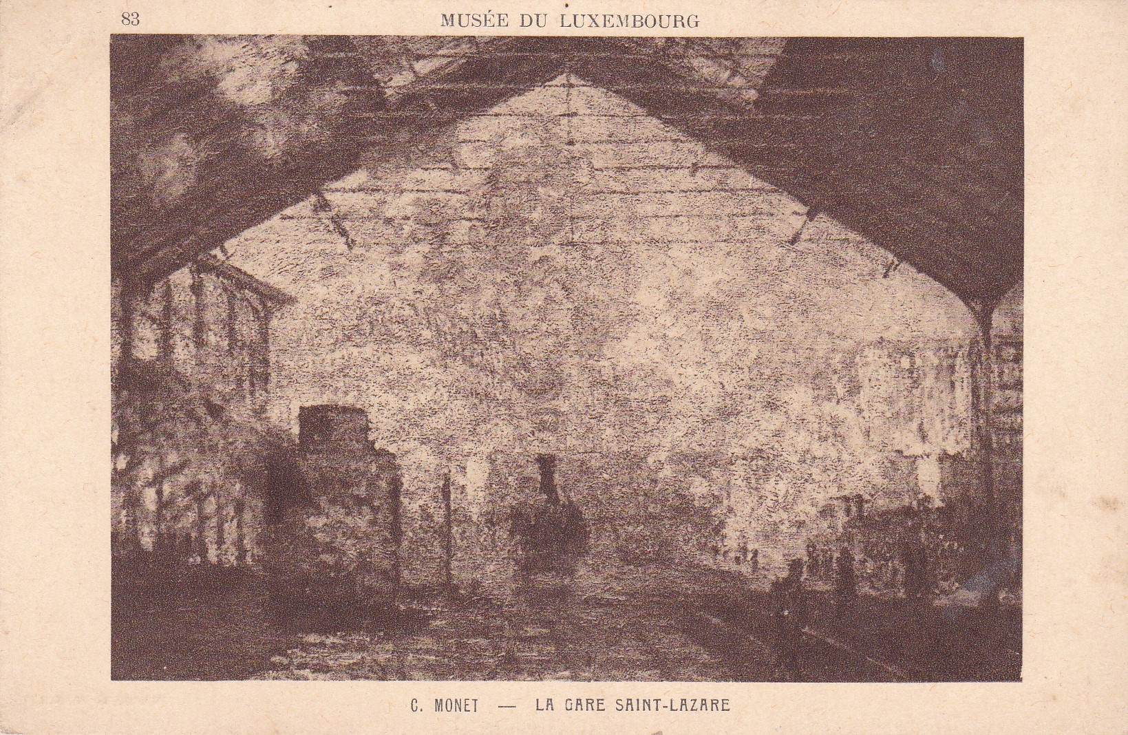 Monet, Claude - Gare Saint-Lazare