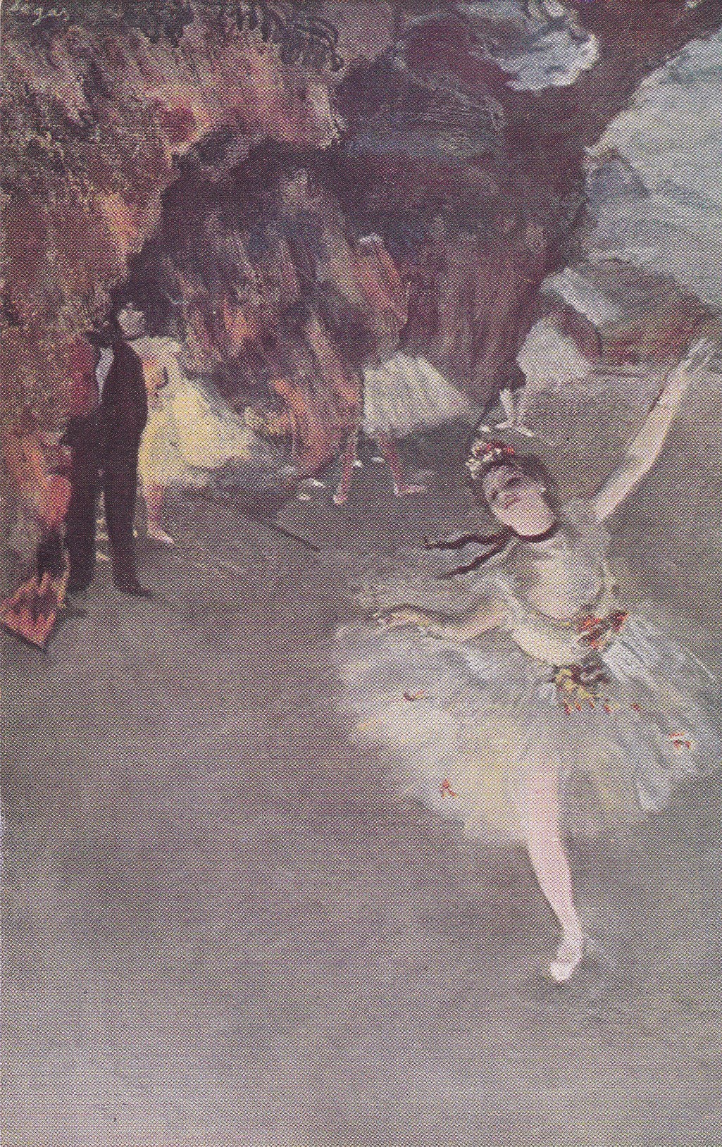 Degas, Edgar - Baletka na jevišti