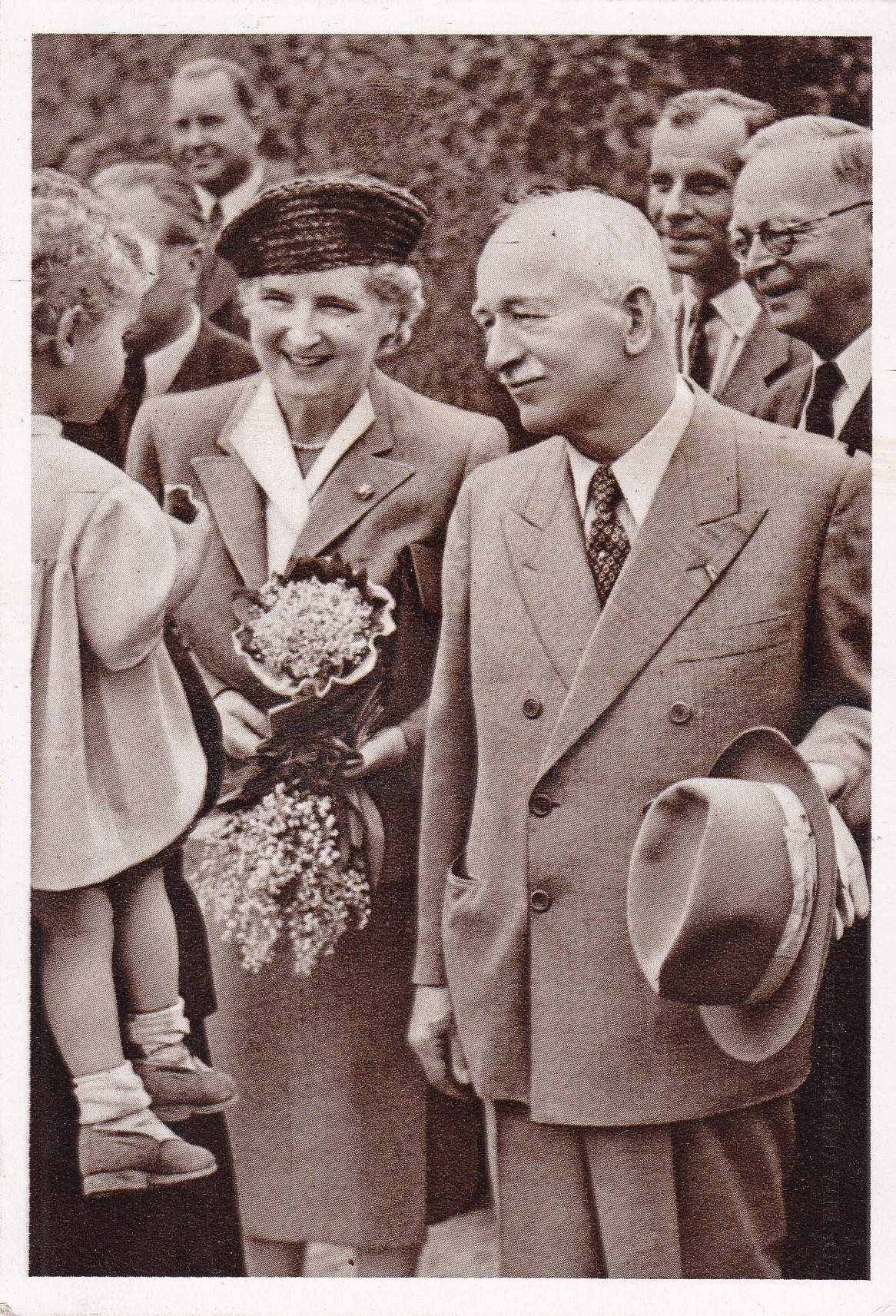 Edvard Beneš s chotí