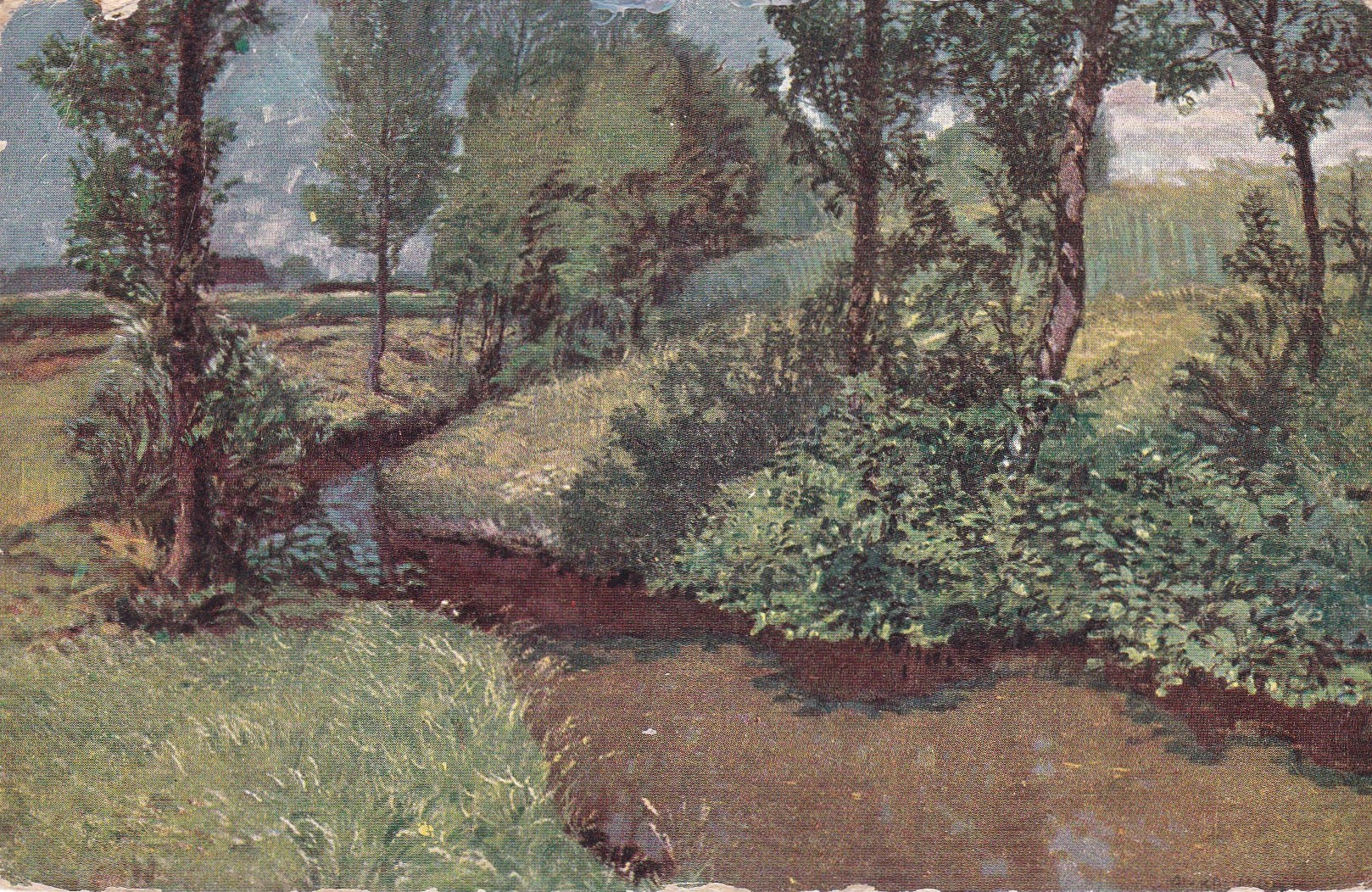 Kalvoda, Alois - (Potok v krajině)