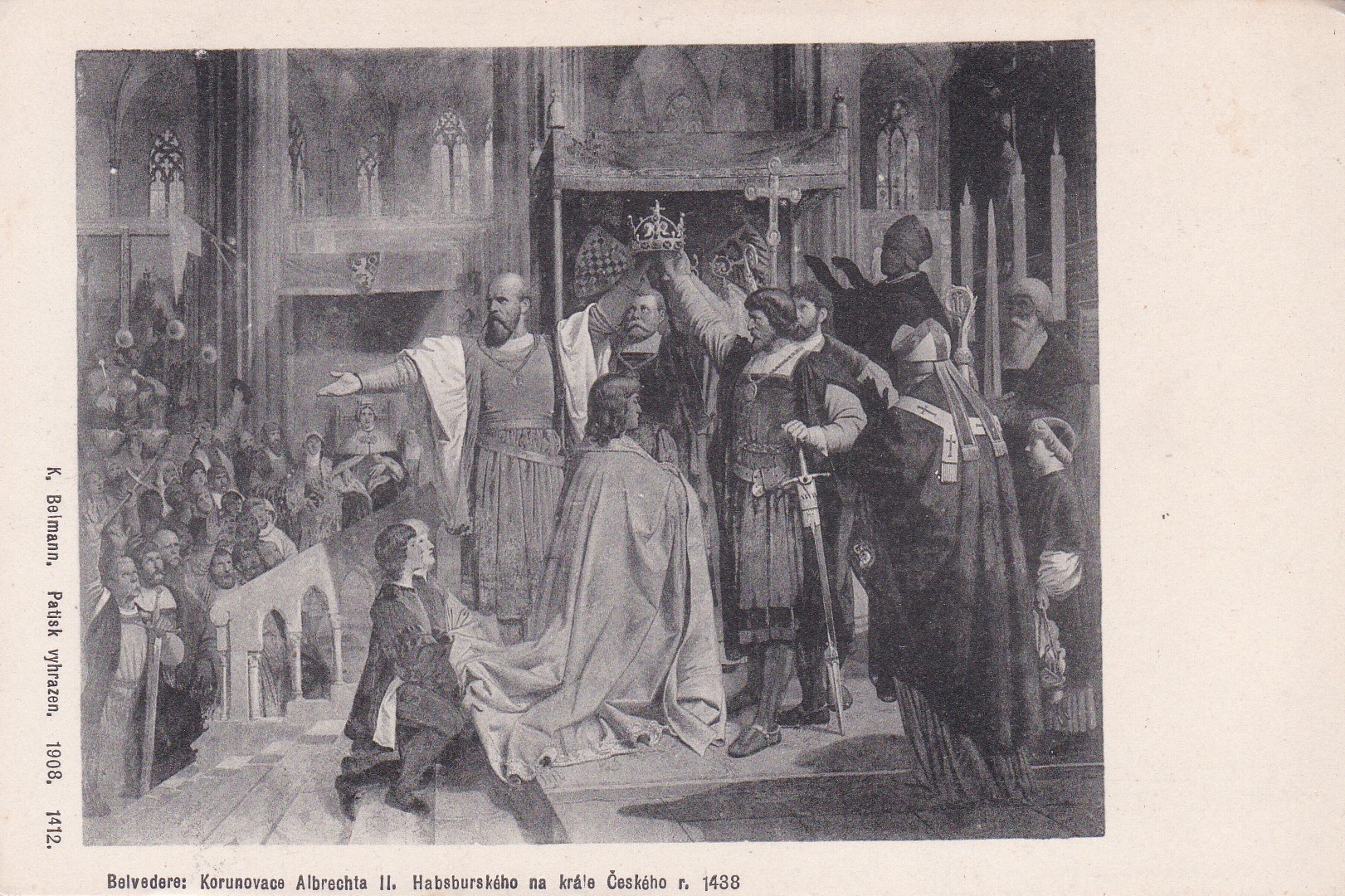 Korunovace Albrechta II. Habsburského na krále Českého