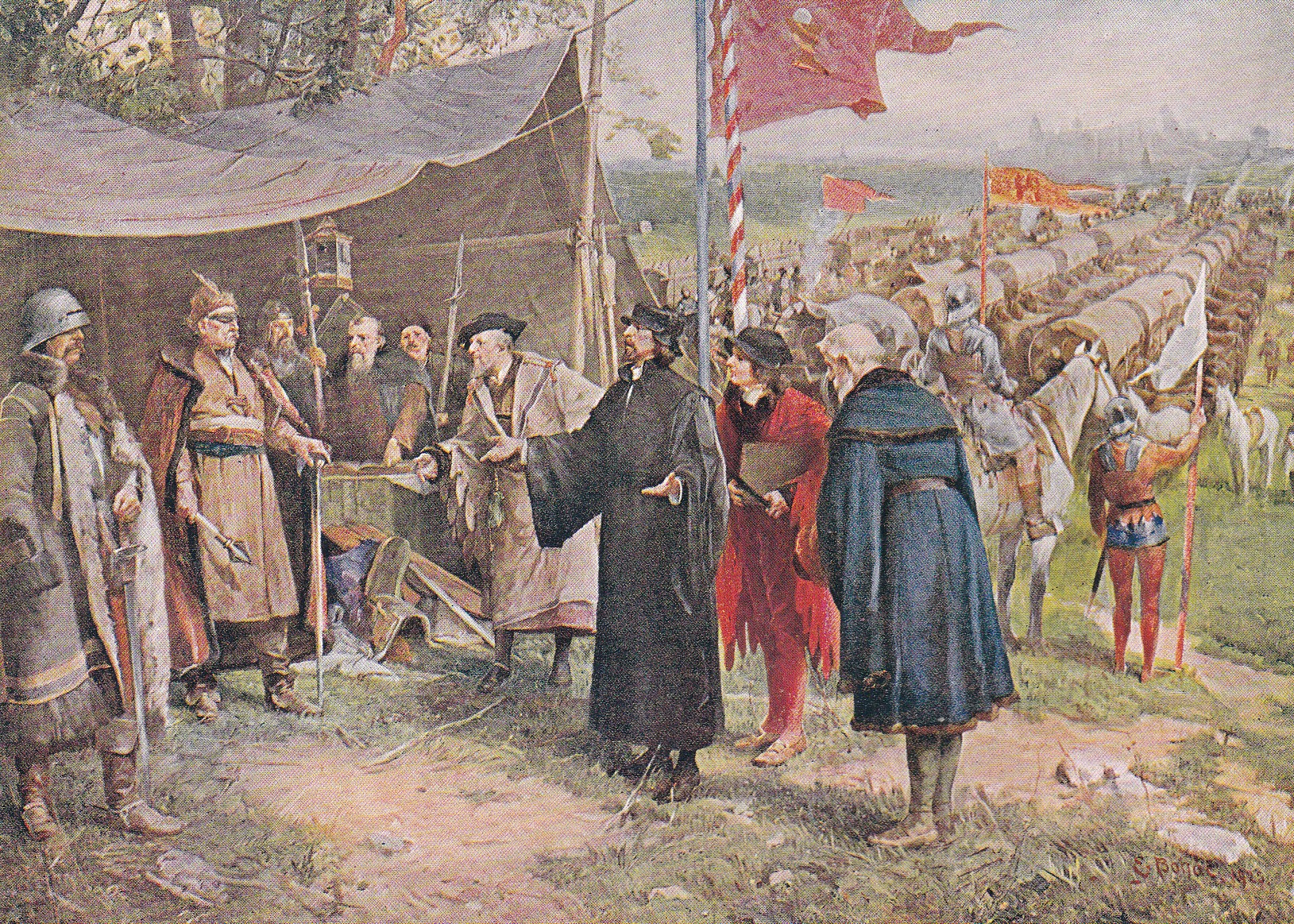 Žižka před Prahou
