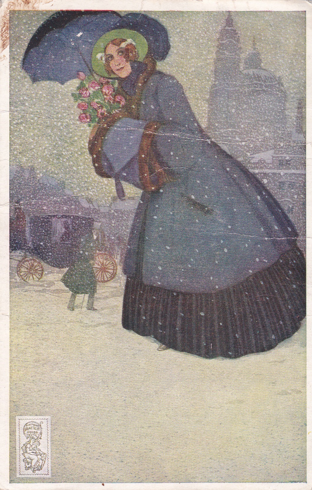 Vánoční pozdrav! Šťastný, Veselý Nový Rok!