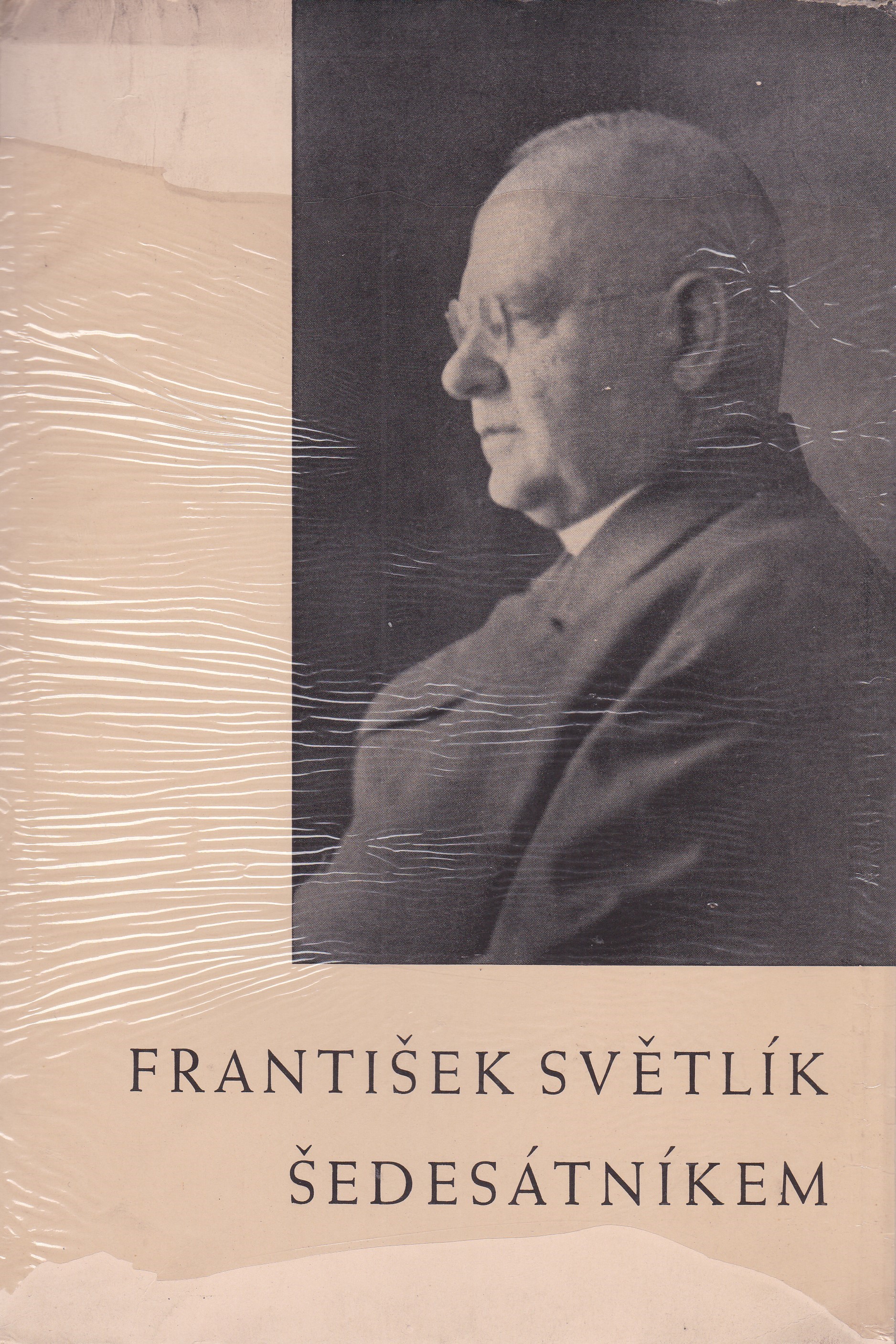 František Světlík šedesátníkem (podpis)