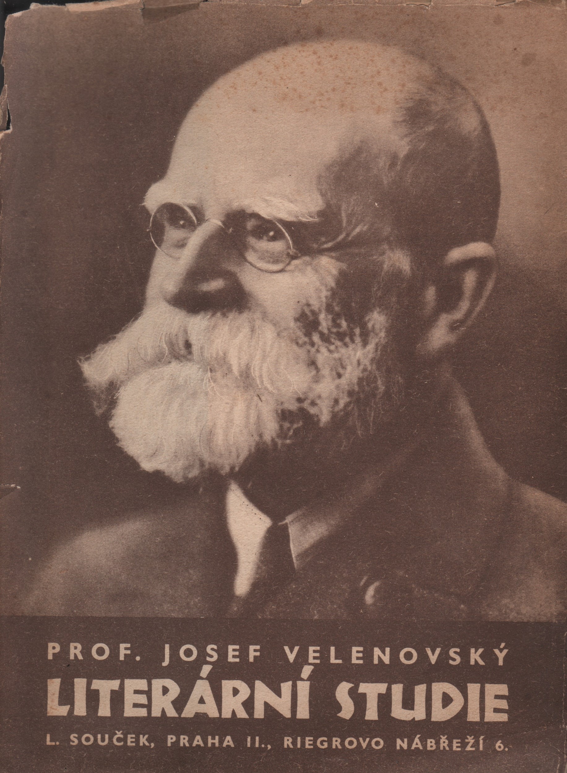 Velenovský, Josef - Literární studie (podpis)