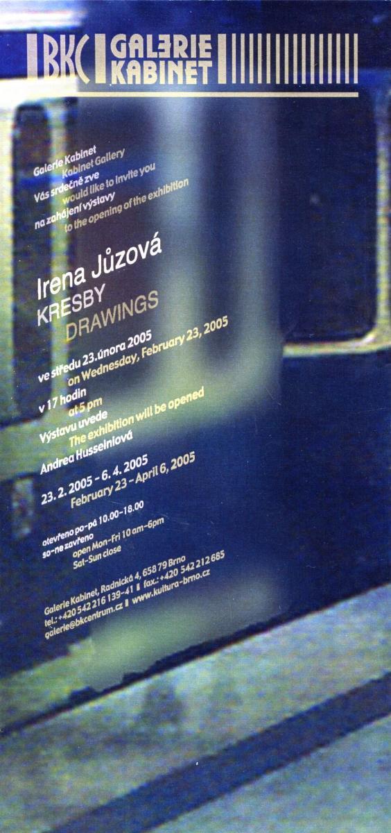 Irena Jůzová: Kresby / Drawings (podpis)