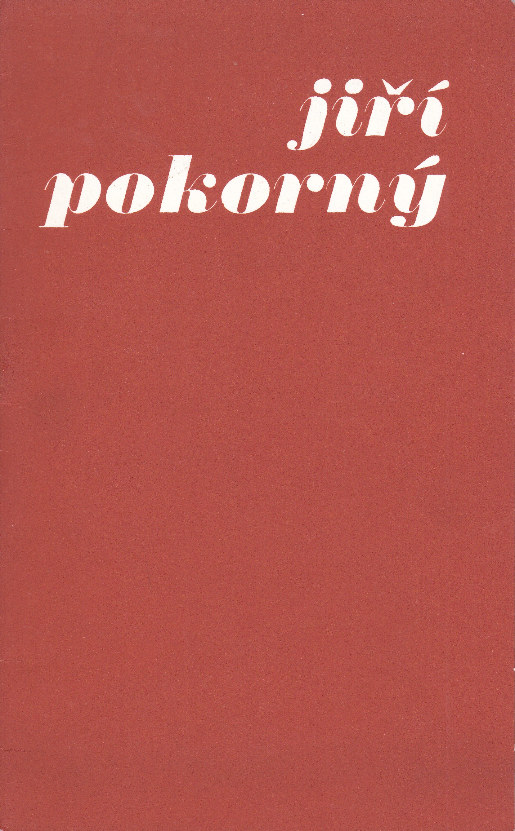 Jiří Pokorný: Obrazy (podpis)