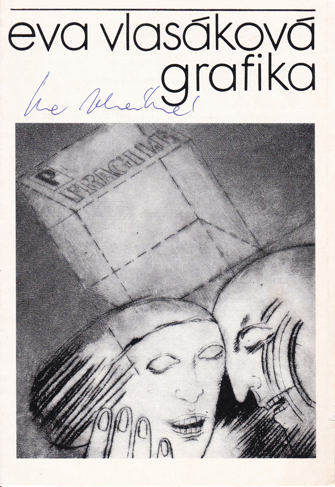 Eva Vlasáková: Grafika (podpis)