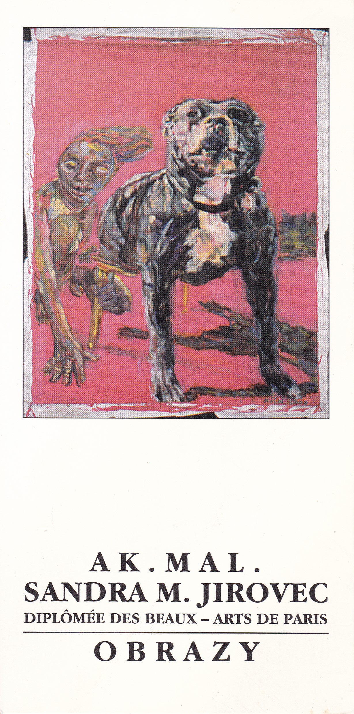 Sandra M. Jirovec: Obrazy (podpis)
